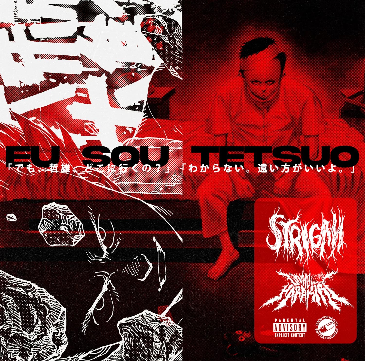 Capa de Eu Sou Tetsuo