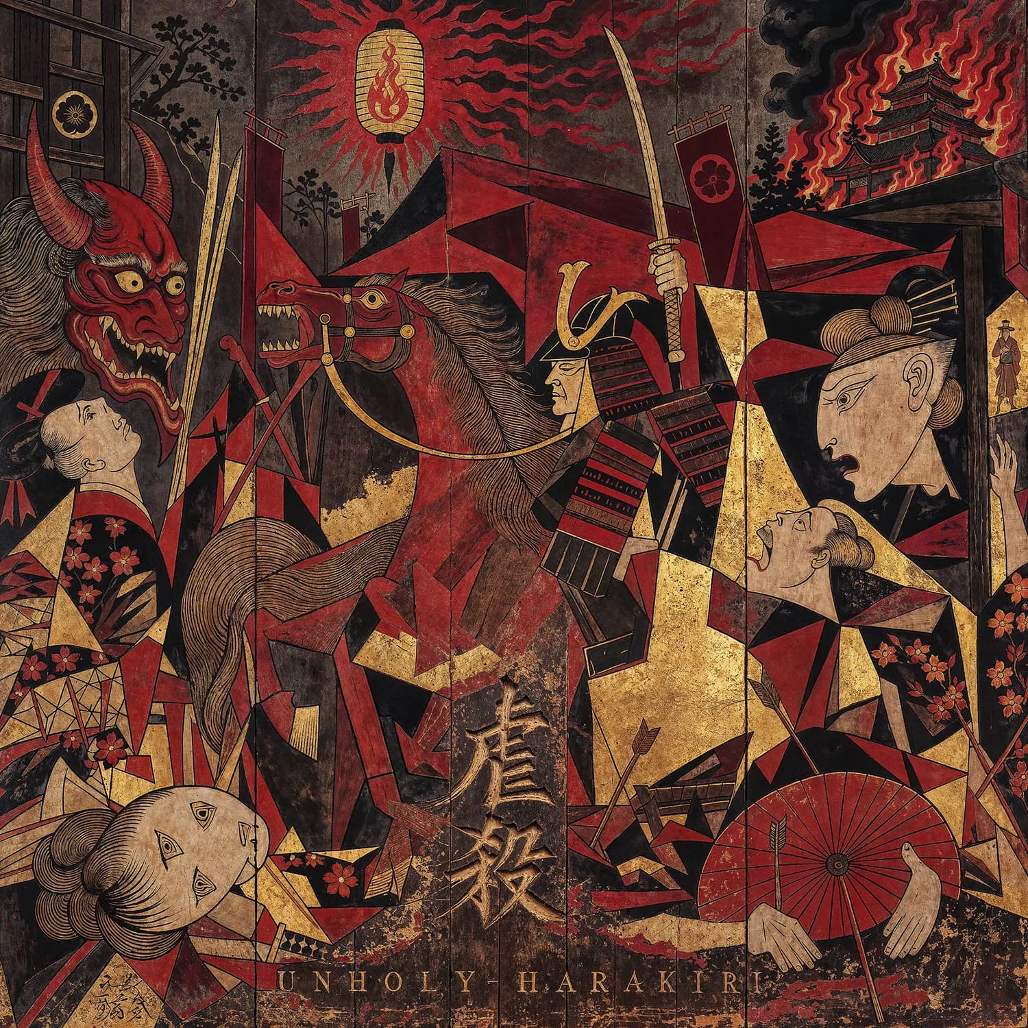 Capa de MASSACRE 虐殺 (Shura)